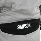 Simpson Racing Rn05121 Renegade Racing Suit - Sfi 3 2a 5 - Gray blue - Adult Sml