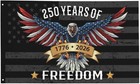 250  America Flag  3x5 Ft  Usa 250th Anniversary Patriotic Design 1776-2026