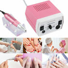Professional Electric Nail Drill File Manicure Machine Acrylic Pedicure Tool Kit