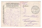 Original 1915 Postcard     Zeppelin On Bombing Mission  used   Airship