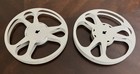 2 -16mm  400   Empty  Metal  Film  Reels  Goldberg Bros  Relflex    Grey    Nice