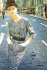 Vogue Couturier Design Ronald Paterson Dress  1308 Sz 16 W label Vtg 1960s Uncut