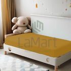 Fitted Crib toddler Bed Sheets  100  Jersey Knit Cotton 8 Colors  28    X 54    X 8   