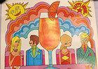 Mod Vintage Southern Comfort Sour Happy Hour Whiskey Liquor Poster