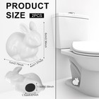 2pcs Toilet Bolt Covers  Decorative Toilet Screw Covers Cute Hidden Toilet Sc