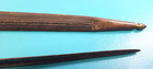 Early Unusual Us Colonial Musket Socket Bayonet With Scabbard Tr208