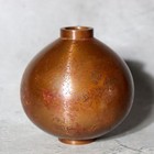 Japanese Yamagata Cast Bronze Mini Flower Vase Yoshihisa Hasegawa Ichirinzashi
