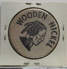 Vintage Wooden Nickel Student s Museum  Knoxville  Tn 1976