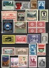 Lot Vintage Poster Stamps Cinderellas Social History Exhibitions Austria
