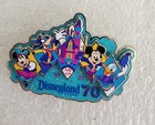    disneyland  70th Anniversary Mickey   Friends Cast Exclusive Le Pin free Shpg 