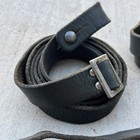 One  1  Issued Wwii Finnish M91 M39 Original Leather Mosin Nagant Rifle Sling