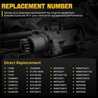 New Starter Motor For Chevy Traverse 09-16 Gmc Acadia 07-16 3 6l 17986 17997