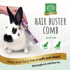 Small Pet Select - Hair Buster Comb For Rabbits  Cats And Dogs  Metal Pet Com   