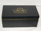 R o c k s  Set Of 6 Whiskey Chilling Stones Set With Glass   Tray Niob
