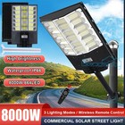 99000000lm Commercial  Solar Street Light Outdoor Garden Lamp Parking Lot   Pole
