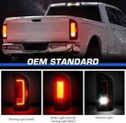 Led Tail Light For Dodge Ram 1500  2500 3500  2007-2009   Smoke Lens  Halogen 