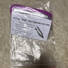 Peeps Carbonklean Eyeglass Lens Cleaning Tool Purple Silver