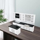 1 12 Scale Dollhouse Miniature Kitchen Cabinets Set Furniture