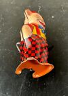 Vintage J Chein Pig Hog  Wind-up Walker Tin Toy Works Great