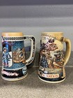 Miller Vintage Beer Steins Lot Of 2