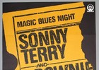 Sonny Terry   Brownie Mcghee     Rare Original Berlin 1976 Blues Concert Poster