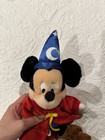     Walt Disney Sorcerer Mini Mickey Beanbag Stuffy Toy Plush New With Tags