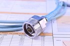 7  Carlisle Utiflex Micro-coax 142a N To  8 Socket Ultra Low Loss Rf Test Cable