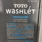Toto Washlet Elongated Bidet Seat With Softclose Lid T1sw2024 01 Remote Control