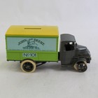 Ertl John Deere Replica 1926 Mack Bulldog Die Cast Delivery Truck Bank W key