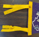 Vintage 1960s West Virginia Mountain State Pennant 12  Banner Flag