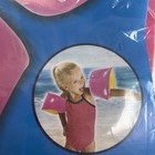 Splash N Swim Inflatable 9  X 6  Arm Bands 1 Pair Pink   Yellow Kids 4   g4 