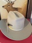 4x Stetson Cowboy Beige-tan Feather Hatband Size 6 3 4