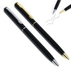 Stainless Steel Ballpoint Pen Office Ball Point Writing Pen Student Stationery 