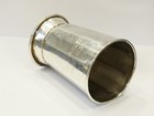 Beautiful Judaica Sterling Silver Kiddush Cup With Kabalistic Hebrew Writing