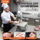 Vevor 1800w Commercial Electric Meat Bandsaw Stainless Steel Bone Sawing Machine
