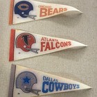 Nfl Vintage Mini Pennant Lot Of 31 Afc Nfc Teams Saints Bears Cowboys More