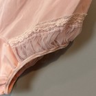 Vtg Pink Nylon Granny Panties Mushroom Gusset Size Large High Waisted