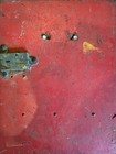 Very Old  Antique Fire Alarm Box Door