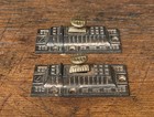  2114   two Matching Antique Cast Iron Late 1800s Eastlake Cupboard Latches