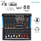 Pyle 4 Ch  Studio Dj Controller Audio Mixer W equalizer  Mp3 cd Player Pmxu46bt
