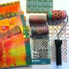 Gelli Arts Gel Printing Plate   Reusable Monoprinting   Stamping   Usa Made