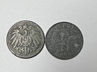 1900 Deutsch Reich Germany 1 Pfennig Coins