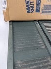 Mid America Forest Green 028 Open Louver Vinyl Shutters Pair 14 1 2    X 36   