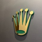 Rolex Style Art Watch Shop Display Sign Gold Mirror Large 3d Statement Art 35cm