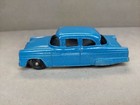 Steel Toy Vintage Tootsie Toy Blue Car sedan Pressed Steel Toy