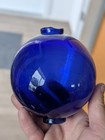 Cobalt Blue Glass Lightning Rod Ball