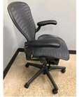 Herman Miller Aeron Mesh Desk Chair Medium Size B Fully Adjustable Lumbar Tuxedo