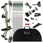 Sanlida Dragon X9 Ready To Hunt Compound Bow Package For Adults  Archery Comp   