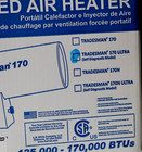 Lb White Tradesman 170 Ultra Heater 125 000-170 000 Btus Lp-w diagnostic Light