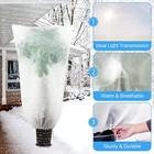 Plant Cover Freeze Frost Proteaction Bags With Drawstring 108  X 84  Winter Tree